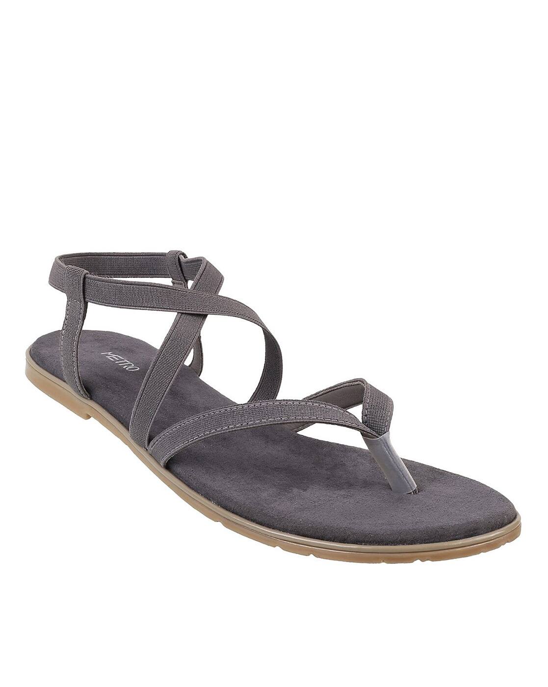 grey slingback sandals