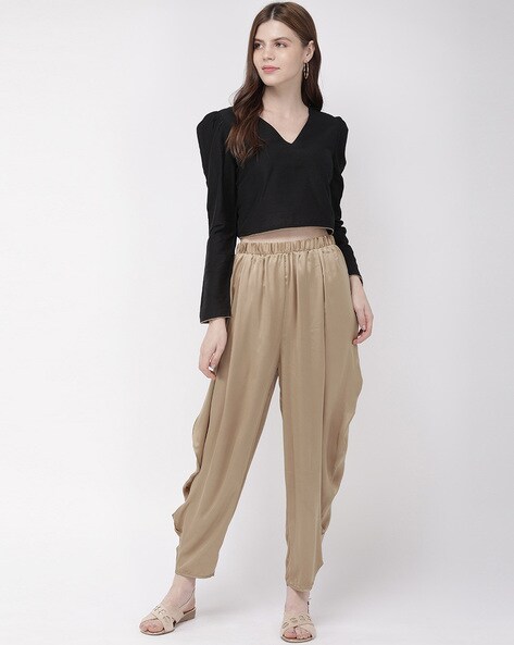 MEDEIROS DHOTI PANTS ORGANIC COTTON NATURAL | SEPIA STORIES