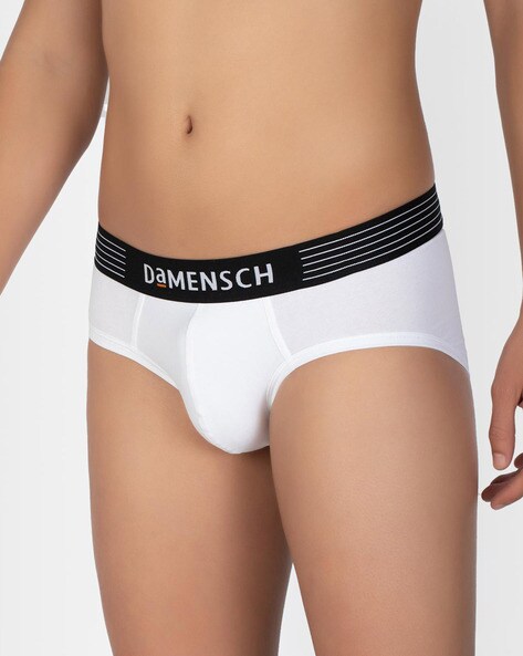 Heathered Briefs with Branding