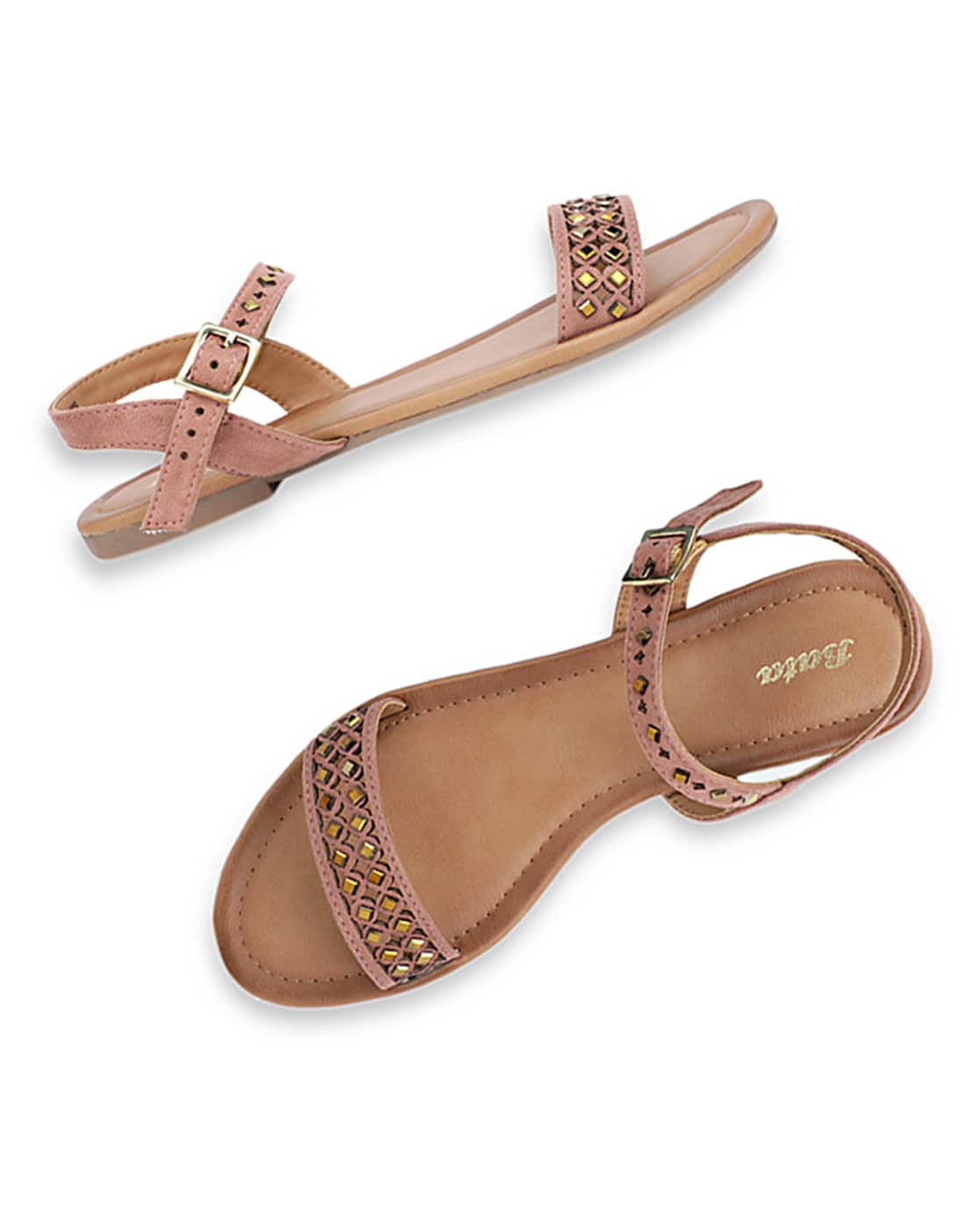 bata flat sandals