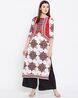 Floral Print Straight Kurta Floral Print Straight Kurta