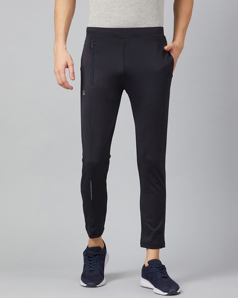DIDA Black XL 42 Size Semi Narrow Fir Diagonal Terry Spandex Fabric Mens  Sports Track Pant  Amazonin Clothing  Accessories