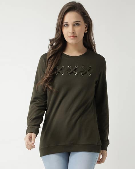 CLUB YORK Full Sleeves Round Neck Sweatshirt