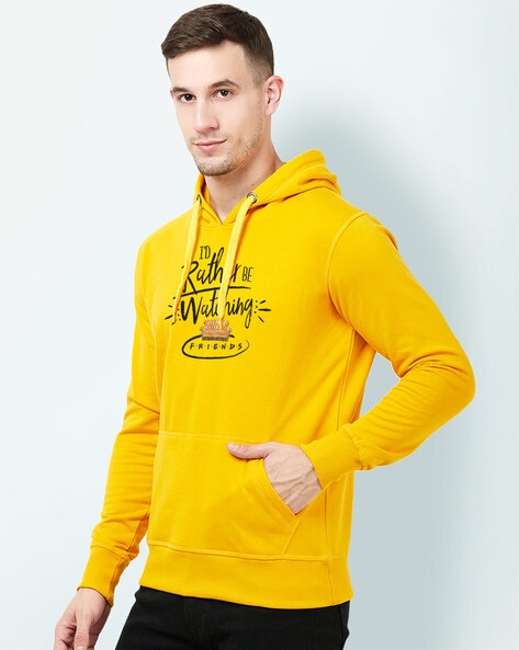 Friends on sale yellow hoodie