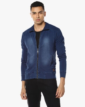 denim jacket blue men