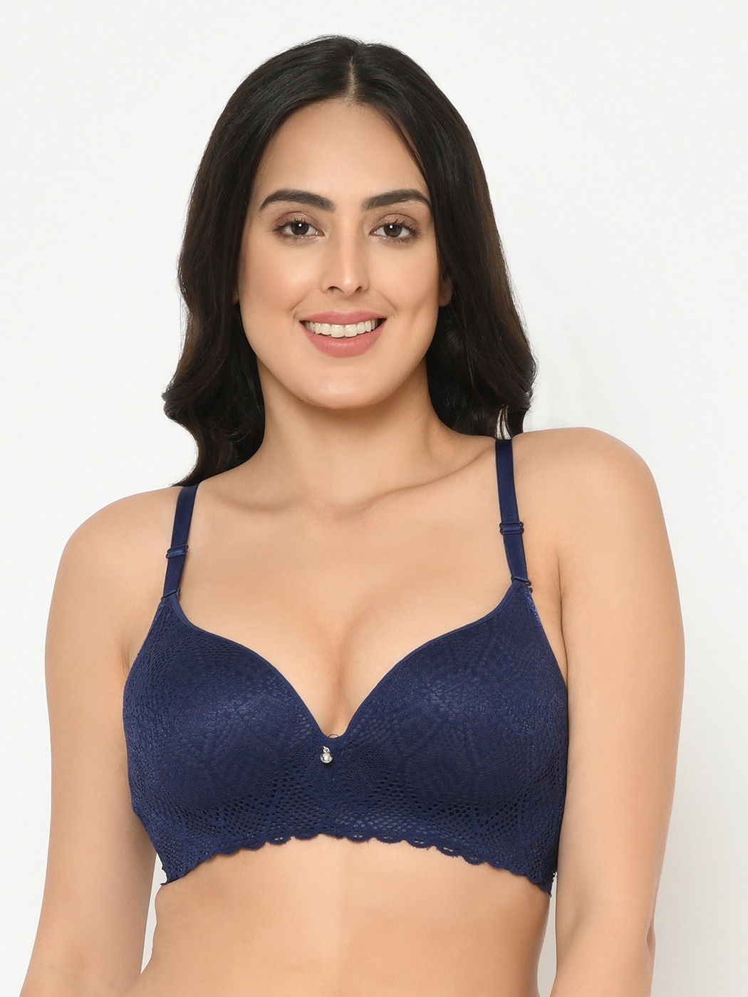 Buy Blue Bras for Women by Curvy Love Online