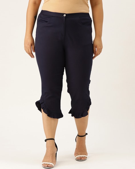 HUSH Theo Wide Leg Jersey Trousers, Deep Teal at John Lewis & Partners
