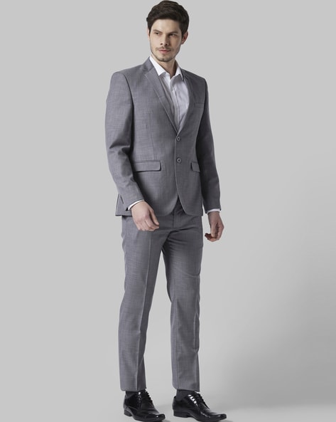 park avenue grey suit