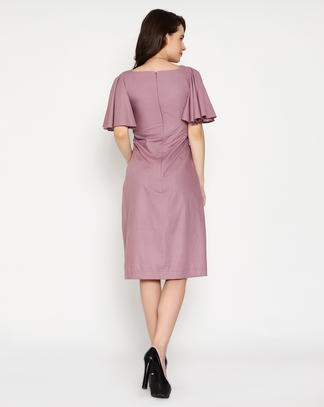 calvin klein mauve dress