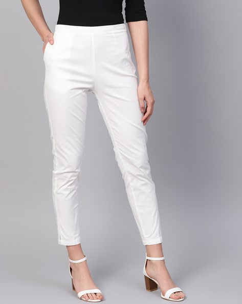 13 White ankle pants ideas | ankle pants, fashion, white pantsuit