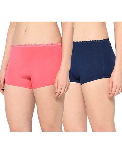 Buy Pink & Blue Panties for Women by Le espresso Online