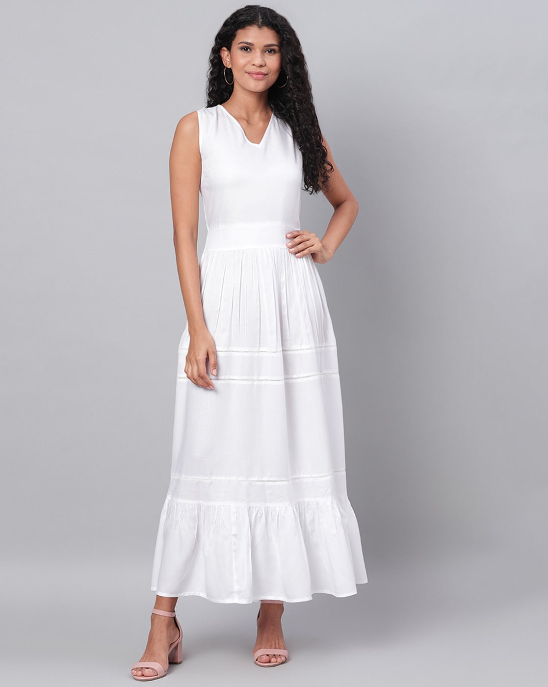 Buy White Dresses for Women by MYSHKA ...