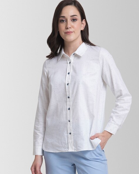 Buy White Shirts for Women by Fable Street Online