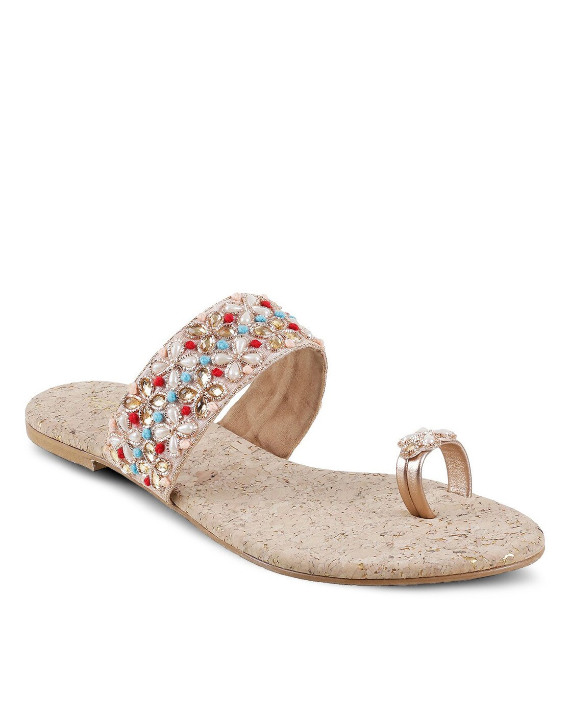 Buy Shoetopia Women's Pink Toe Ring Sandals for Women at Best Price @ Tata  CLiQ