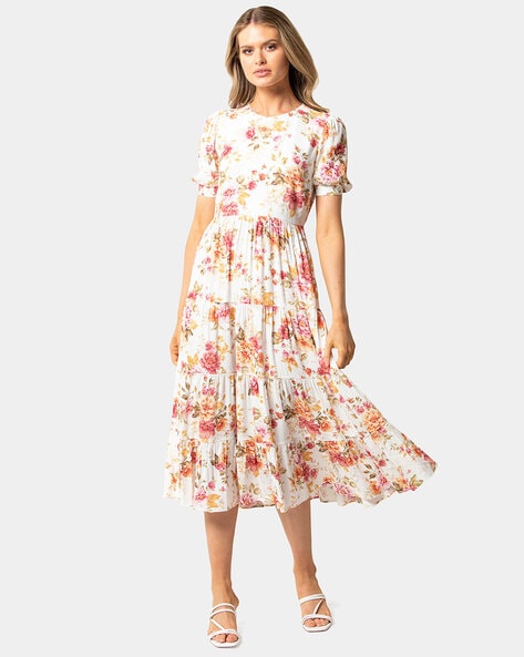 Forever new white floral dress best sale