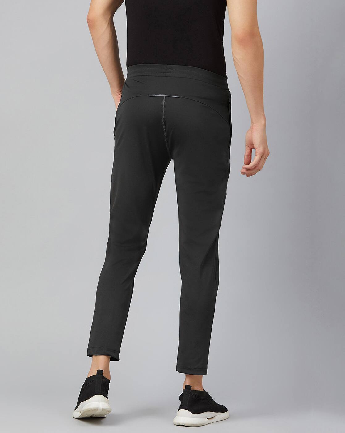Buy Stone Gray Track Pants for Men by 