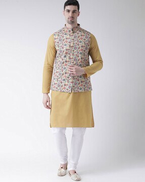 kurta with jacket pattern