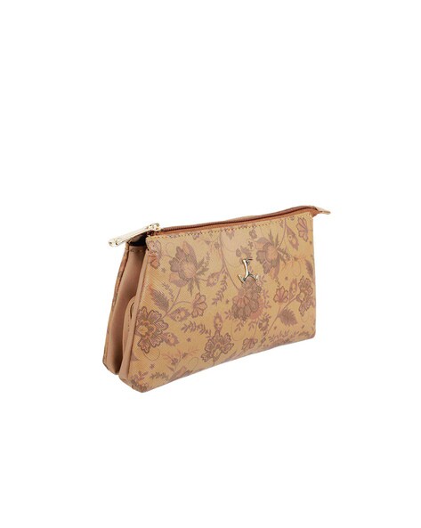 Mochi Wallets : Buy Mochi Floral Tan Wallet Online