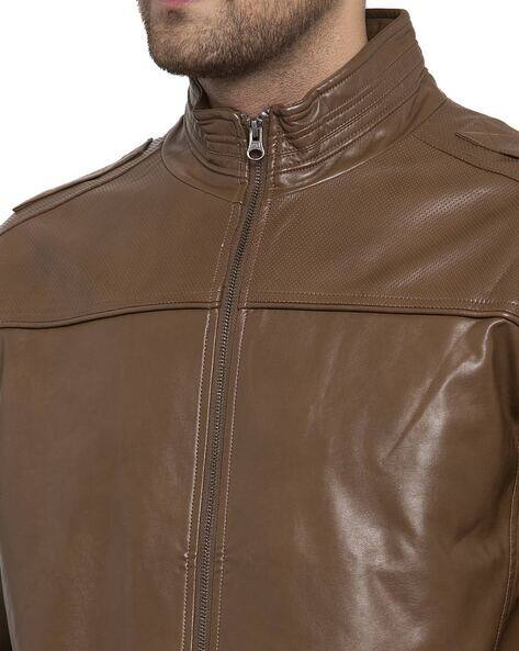 cantabil leather jacket price