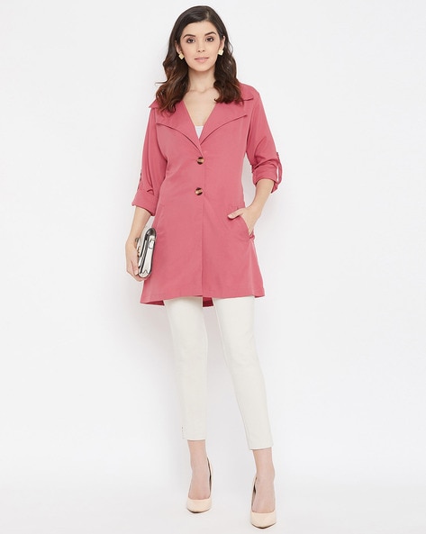 Buy Pink Jackets & Coats for Women by COLOR COCKTAIL Online