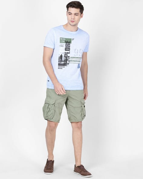 Green Shorts \u0026 3/4ths for Men by t-base 