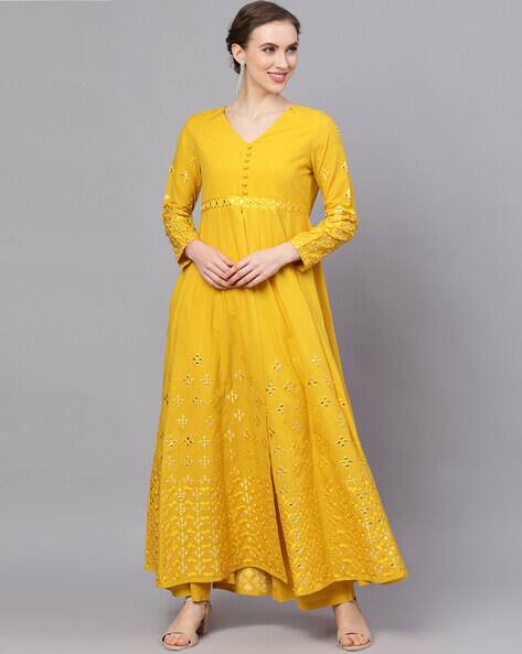 ajio anarkali suits