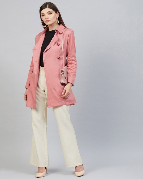 Light pink hot sale coat womens