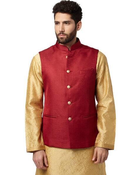 raymond sleeveless jacket