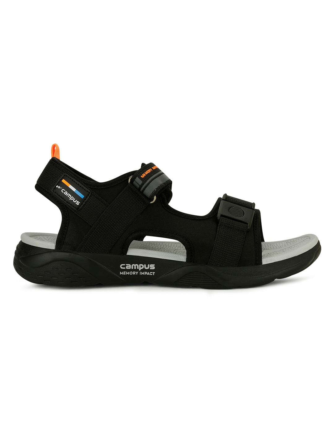 Buy Campus GC-09 Black Men's Outdoor Sandal Online at Best Prices in India  - JioMart.