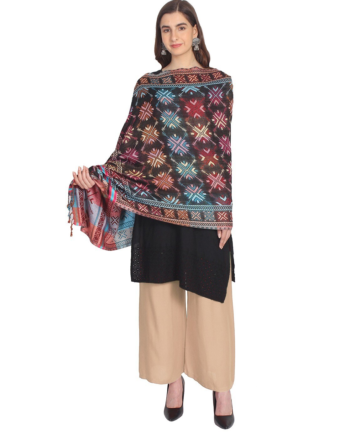 discount 92% NoName shawl Multicolored M WOMEN FASHION Accessories Shawl Multicolored Size M 