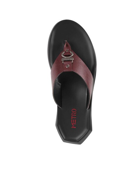 metro chappals for mens