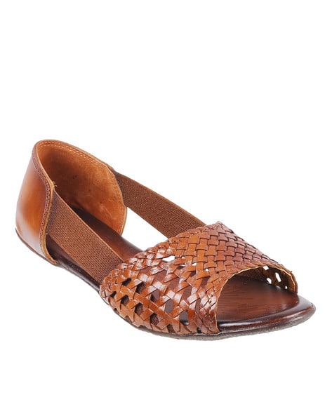 Buy Copper Flat Sandals for Women by 