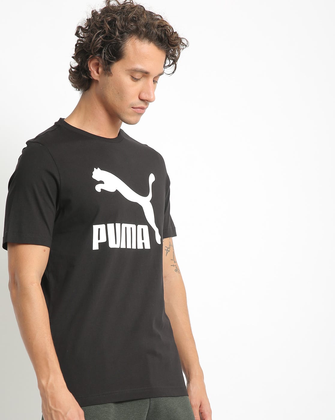 puma t shirt ajio