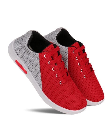 Buy Red Sports Shoes for Men by WORLD WEAR FOOTWEAR Online