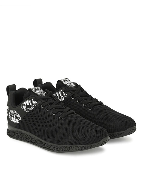 OFF LIMITS Typographic Print Lace-Up Sports Shoes