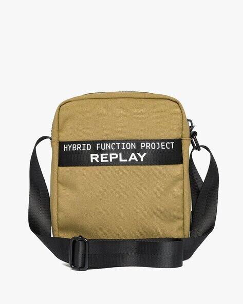 matty polyester sling bag