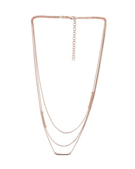 Buy Rose Gold Necklaces \u0026 Pendants for 
