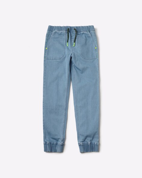 Mid-Rise Jogger Jeans