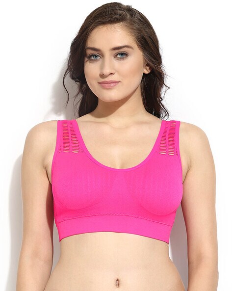 Buy Pink Bras for Women by Prettybold Online