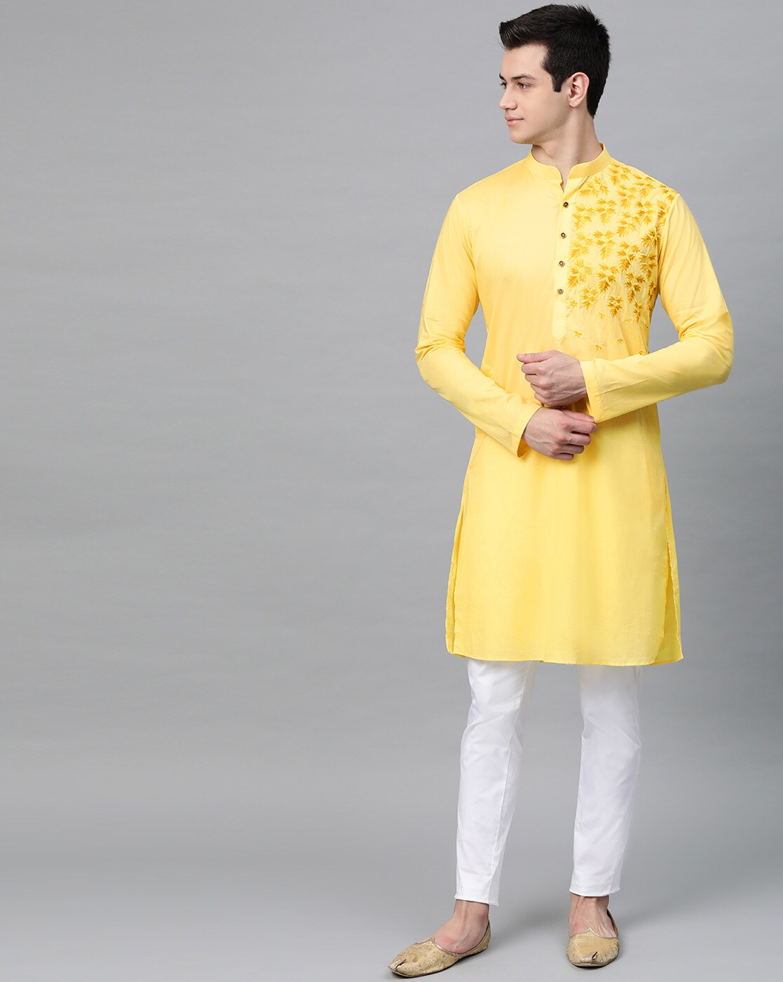 Yellow Kurta Design Ubicaciondepersonascdmxgobmx