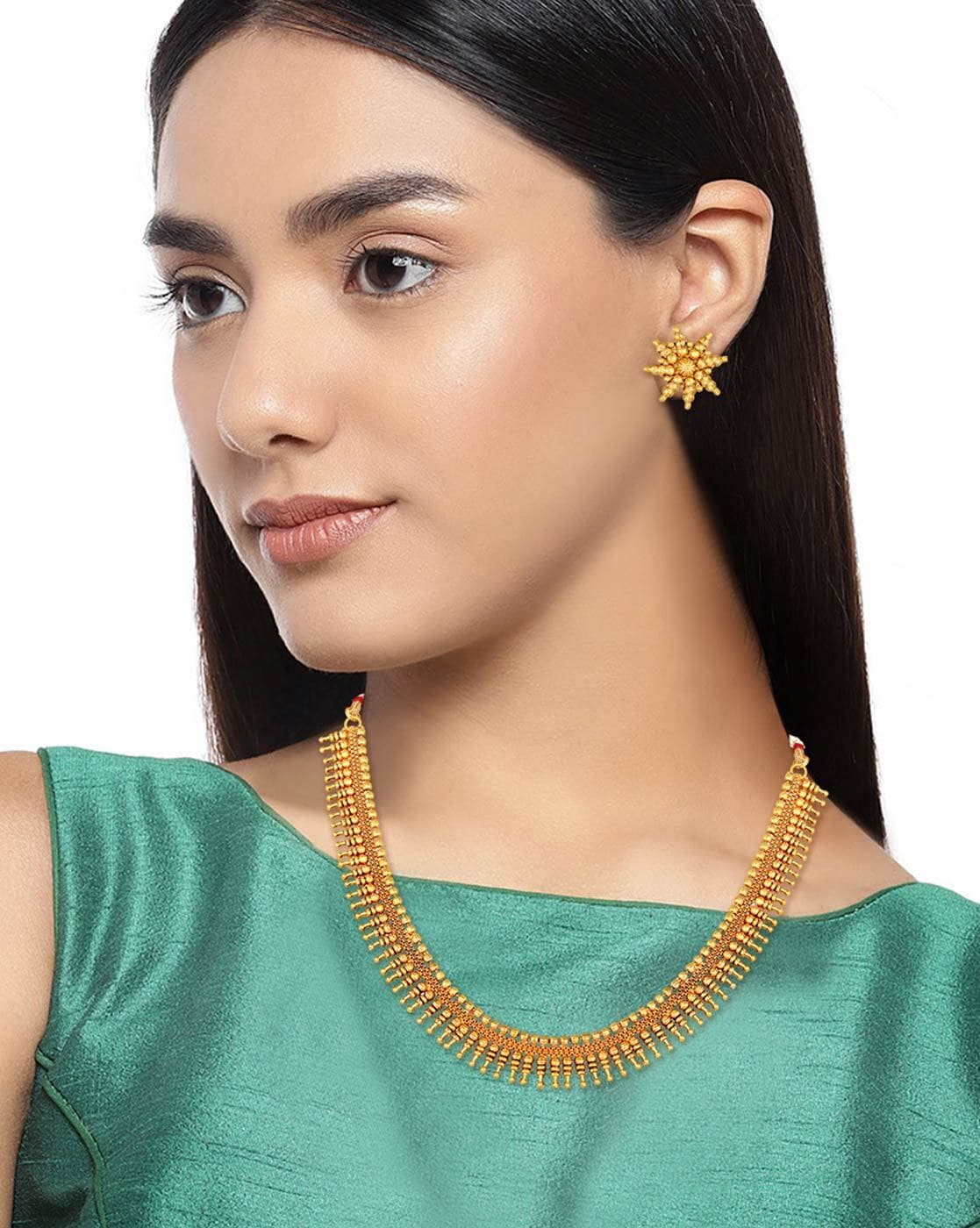 Buy Palakka Jumka in India | Chungath Jewellery Online- Rs. 146,380.00