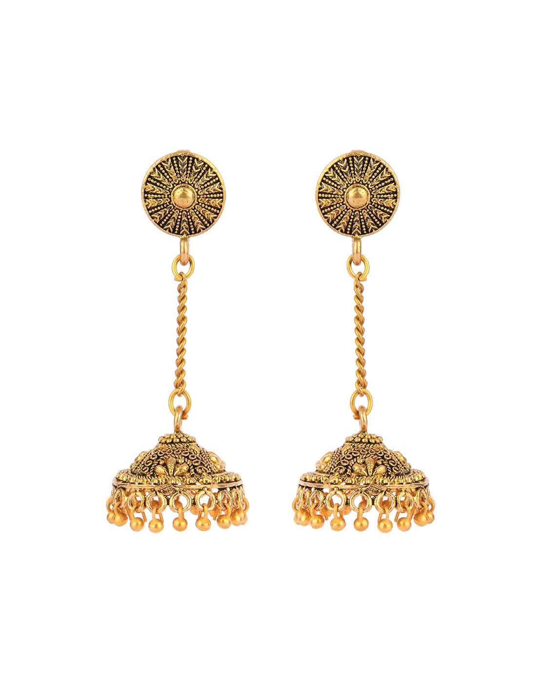 Details more than 132 fancy long gold earrings seven.edu.vn
