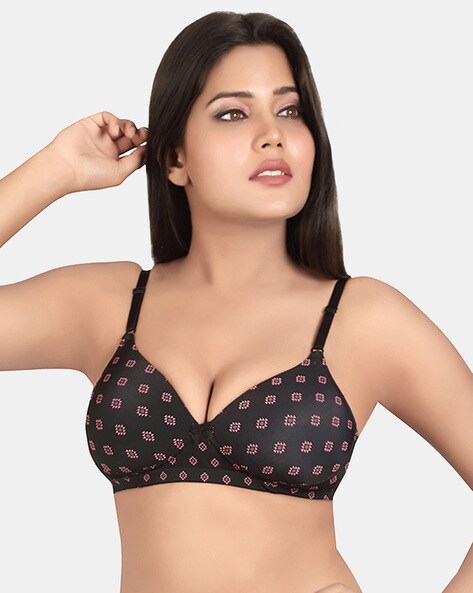 Buy Sonari Sonari Pack Of 2 Floral Lightly Padded Bra at Redfynd