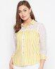 Striped Relaxed Fit Top Striped Relaxed Fit Top