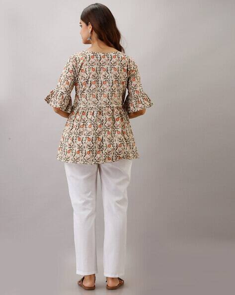 Cream Shirts, Tops \u0026 Tunic for Women 