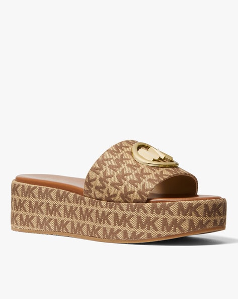 Buy Brown Heeled Sandals for Women by Michael Kors Online 