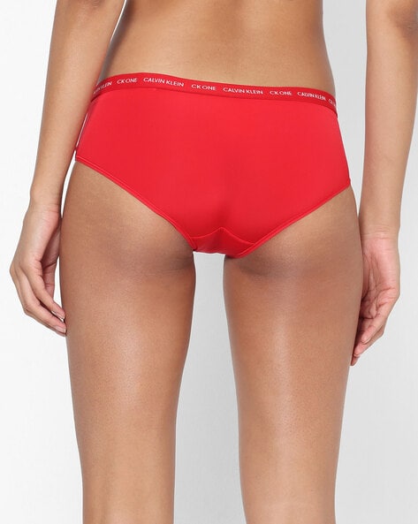 Plain Knoppers Cotton Red Thong Panty Small Size For Women at Rs 200/piece  in Delhi