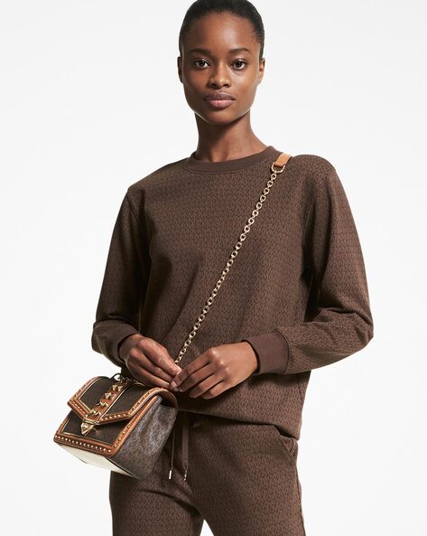 Buy Brown Sweatshirt & Hoodies for Women by Michael Kors Online 