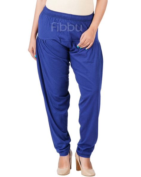 Patiala Pant with Elasticated Waistband Price in India