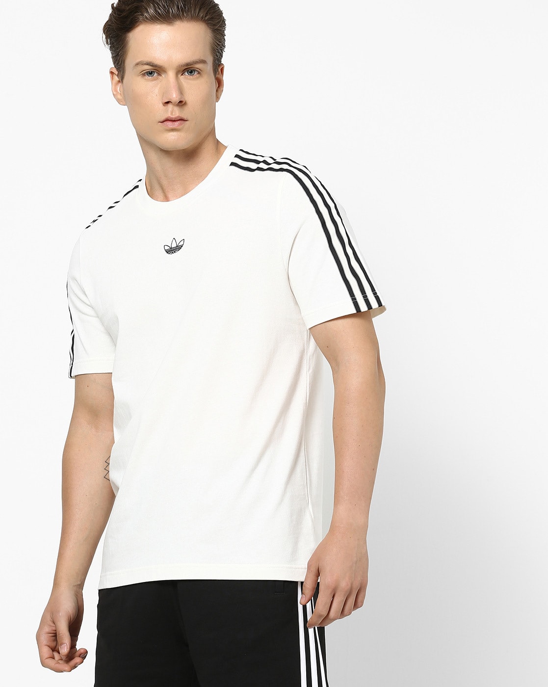 pintar Gigante Competencia Buy White Tshirts for Men by Adidas Originals Online | Ajio.com